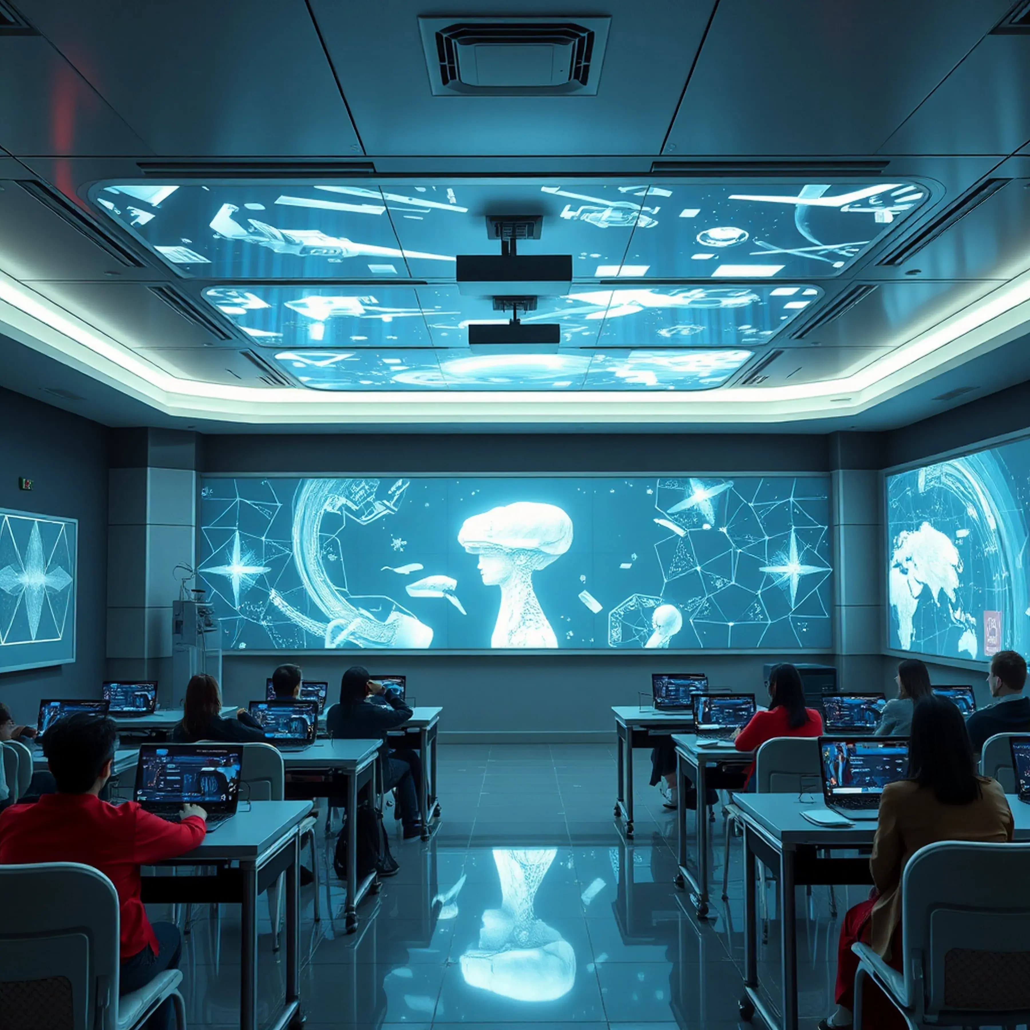 Modern educational software with advanced features for interactive, personalized, and engaging e-learning experiences