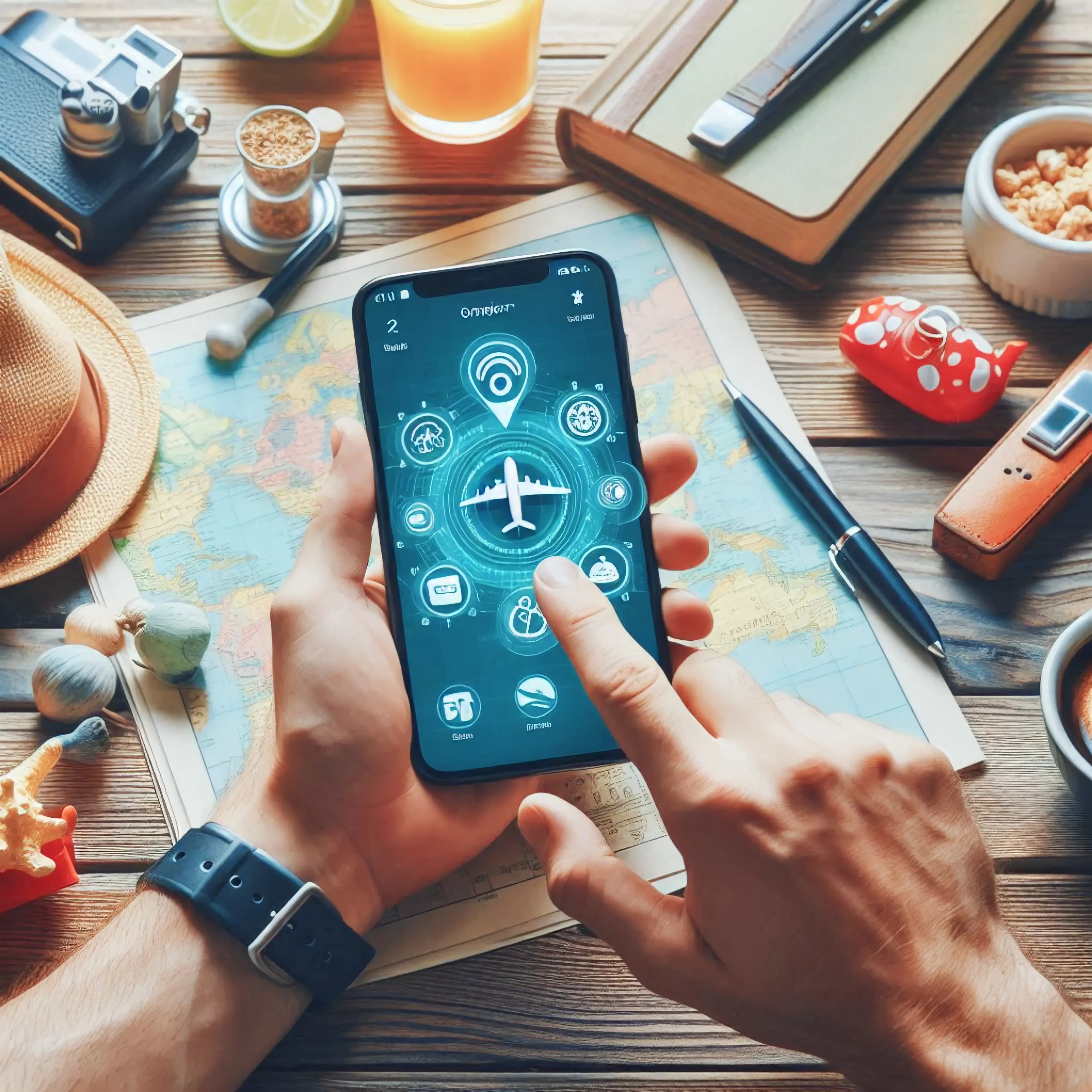 Online travel booking platform